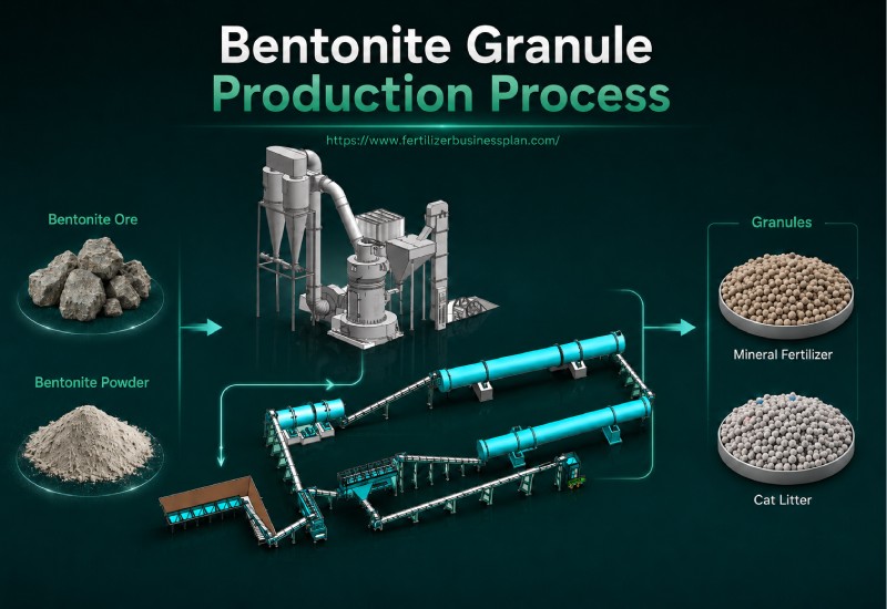 bentonite granules production solution