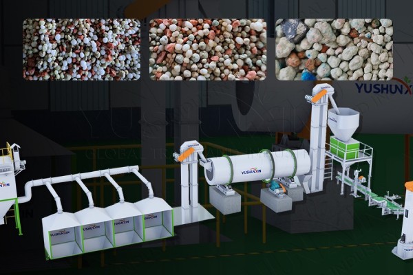 planta de mezcla de fertilizantes BB