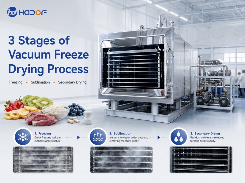 How Does a Vacuum Freeze Dryer Work? A Step-by-Step Guide
