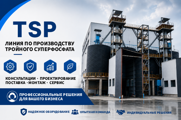 Линия производства TSP: оборудование, цена и технология — производственное оборудование
